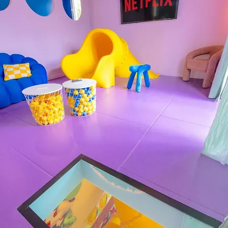 Pop & Fun A Avec Toboggan, Cinema Et Climatisation Apartment *